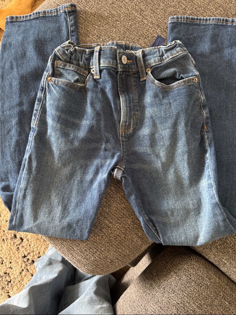 Old Navy Boys sz12 Medium Blue Straight-Leg Jeans
